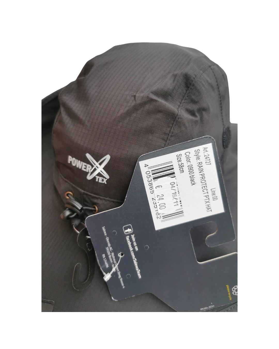 SALEWA<BR> CAPPELLO FALDE IMPERMEABILE - immagine 3