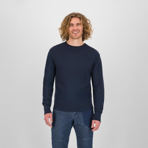 KARPOS <BR> ERMELLINO CREWNECK SWEATER
