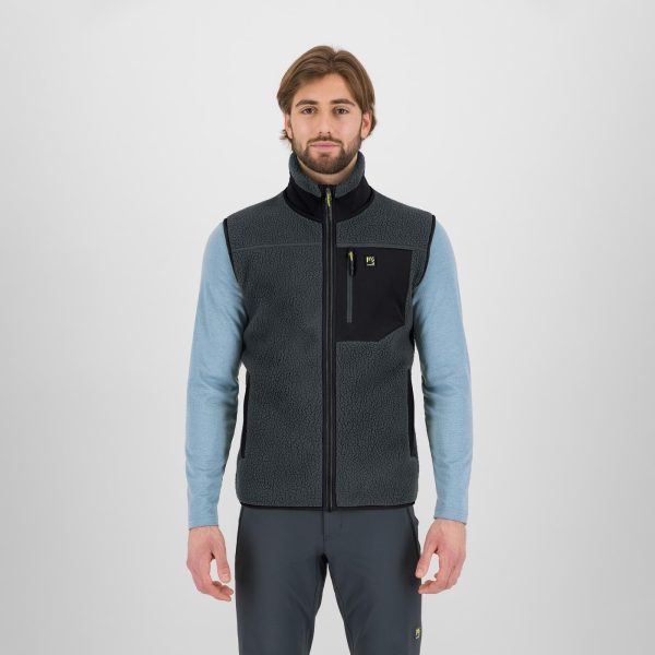 KARPOS <BR> MOIAZZA RETRò FLEECE VEST