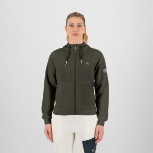 KARPOS <BR> EASYLIFE W HOODIE FULL-ZIP FLEECE